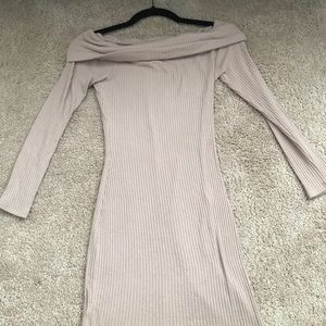 Mini winter dress